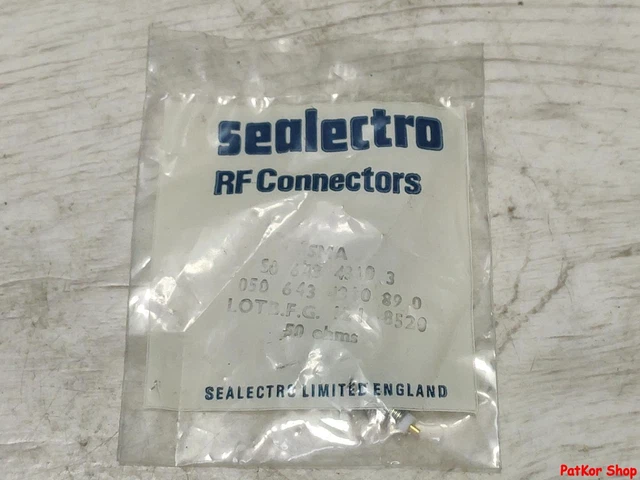 CONNETTORI RF SEALECTRO 50643 4310 3 50 ohm / # K PKL 1937