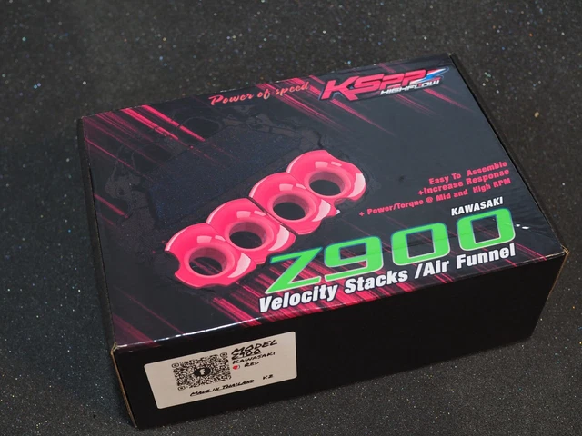 VELOCITY STACK KAWASAKI Z900 2017-2022 Air Intake Funnel $231.15 ...