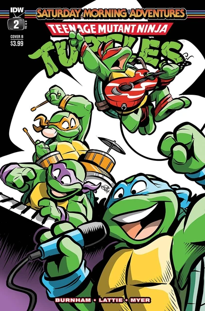 TMNT Saturday Morning Adventures #2 2022 Unread Jay Fosgitt Var Cover B IDW