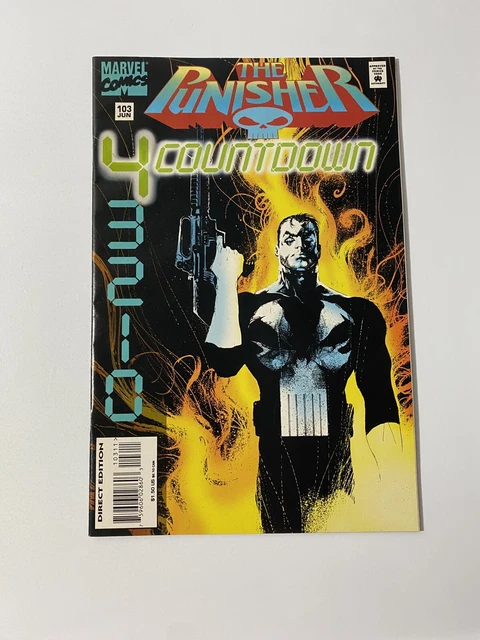 Punisher #103 Marvel Comics 1995 Low Print Later Issue