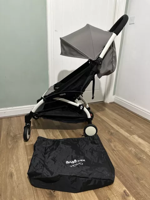 Babyzen Yo-yo Plus -Grey -Lightweight -Cabin Approved- Pushchair