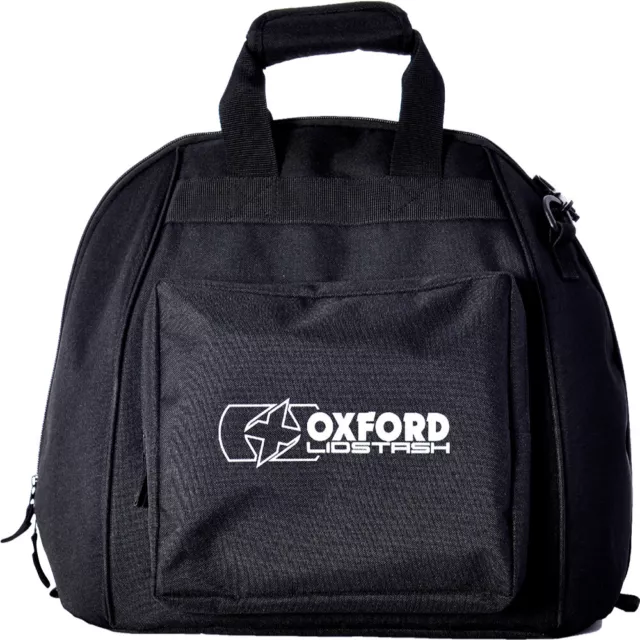 Oxford Deluxe Lidstash Motorcycle Helmet Bag Motorbike Crash Lid Carry