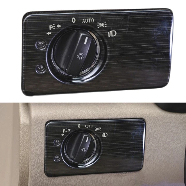 Accessoires D'Intérieur De Voiture Autocollant De Garniture De Panneau De Levier De Vitesse De Console Motif Carbone Pour Mercedes Classe C GLC W205 C200 Kit D'Intérieur