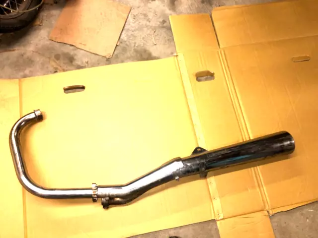 80,81,82 suzuki gs-1100e left exhaust pipe, 14302-49203-H01