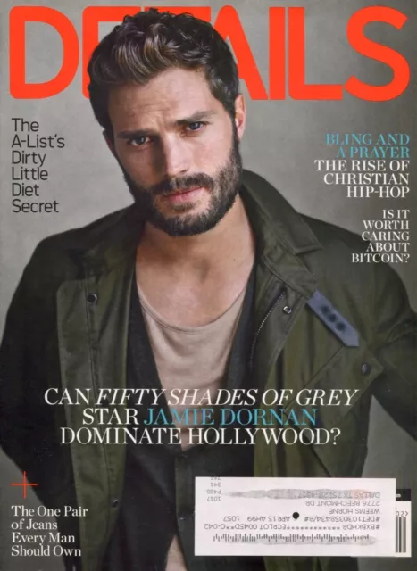 JAMIE DORNAN ~ Details Magazine ~ February 2015 ~ Fifty Shades Of Grey ~ A-1-2