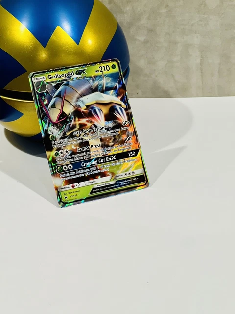 Pokemon TCG - Golisopod GX 17/147 - Full Art - Burning Shadows