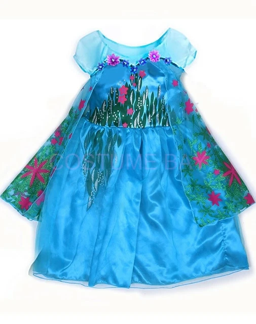 Disney Frozen Anna Elsa Cinderella Girls Princess Costume Dress Tutu