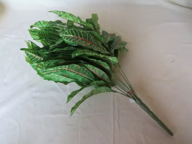 künstliche Aglaonema Blätter | Dekozweige | Floristik | Deko | Basteln |Hobby