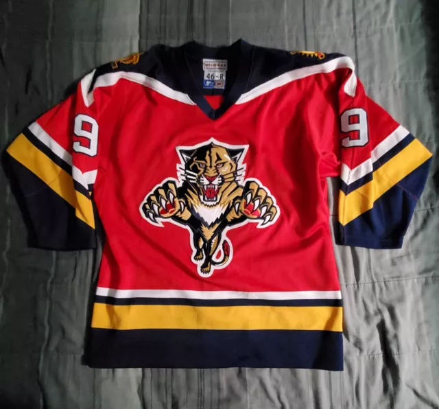 90's Rob Niedermayer Florida Panthers Starter NHL Jersey Size Large – Rare  VNTG