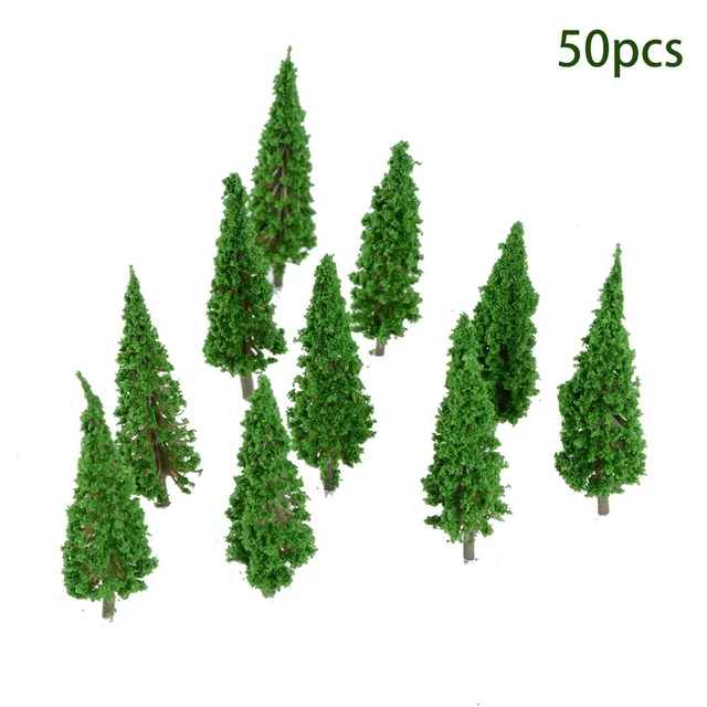 Micro Paesaggio In Miniatura 1,5 Cm – Modellino Scala Per Ferrovia, Case, Ufficio – Decorazione Realistica E Accessori
