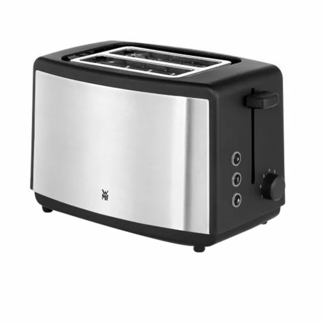 WMF BUENO 2-Schlitz-Toaster Cromargantoaster Toastautomat mit Brötchenaufsatz