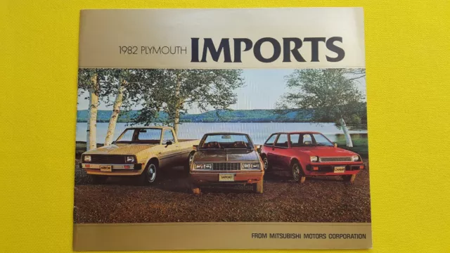 Plymouth Mitsubishi Champ Sapporo Arrow car sales brochure catalogue 1981 MINT