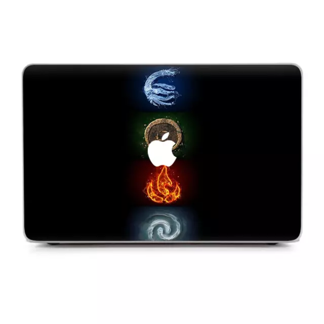 Skin Wrap pour MacBook Pro 15 pouces éléments rétina eau terre feu air 2