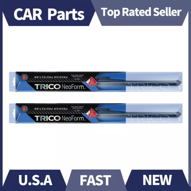 2X Trico Wiper Blade 22" Front NeoForm For 1991 Ford LTD Crown Victoria(Late)