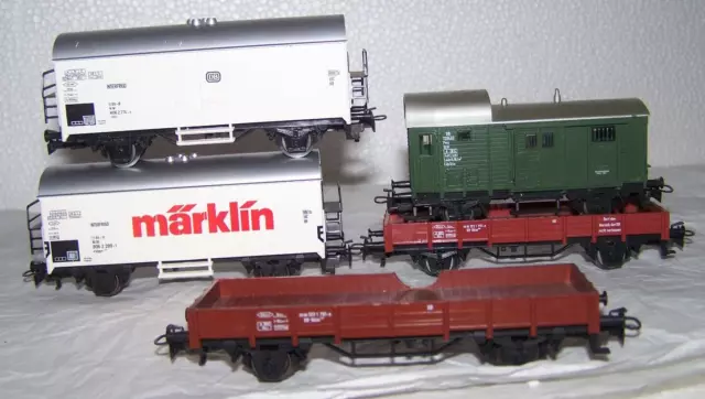 Convoglio merci con 5 carri della MARKLIN Märklin: ottimi ++