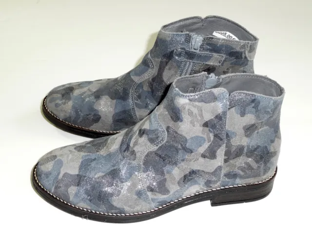 BABYBOTTE Boots bottines en cuir gris army  pointure 36 comme neuves