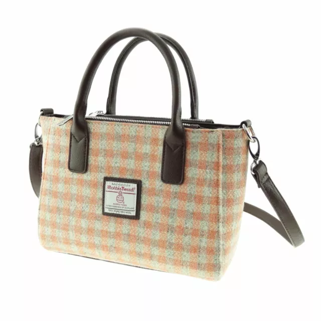 Femmes Authentique Harris Tweed Petit Brora Sac LB1228 COL105