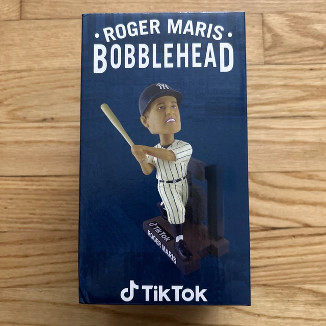 ROGER MARIS BOBBLEHEAD SGA 8/20/23 New York YankeesNew In Box61 Home
