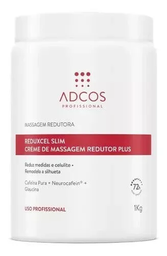 Adcos Reduxcel Slim Crème De Massage Redutor Plus 1kg - Adcos