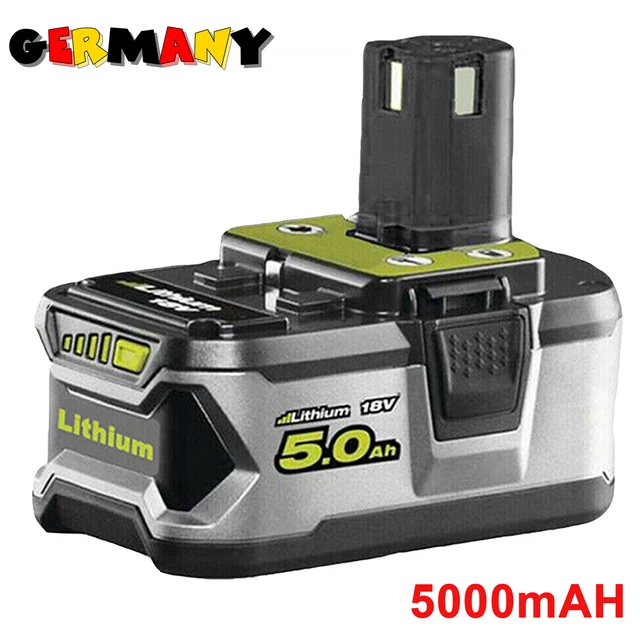 LabTEC - Batteria al litio RB18L5018V 5.0Ah per Ryobi BPL-1815, BPL-1820G, BPL1820, BPL18151