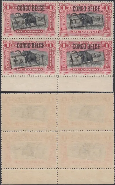 Belgian Congo 1909 -MNH stamps. Bel. Cat. Dues Nr.: 23."Elephant"(EB) AR-01048