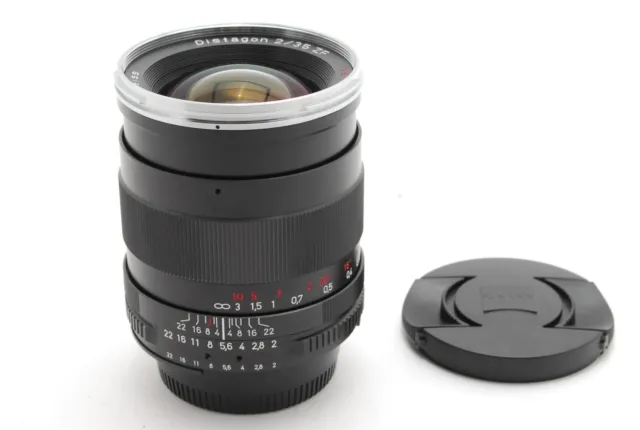 【MINT】Carl Zeiss Distagon T* 35mm f/2 ZF Nikon F Mount Lens From JAPAN