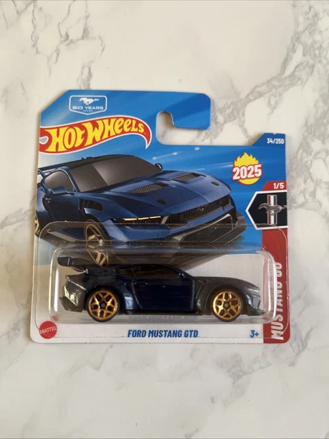 Hot Wheels Einzelauto FORD MUSTANG GTD – Maßstab 1:64, Detailreich, Für Sammler & Kinder