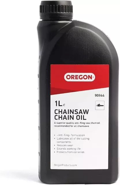 OREGON Chainsaw Chain and Guide Bar Oil, 1 Litre Bottle (90844)