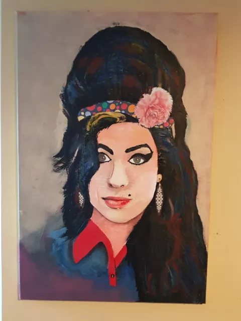 Amy Winehouse Tribute Gemälde