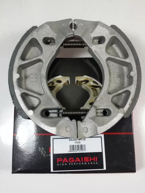 PAGAISHI REAR BRAKE SHOES Yamaha YBR 125 ED 3D92 2007 - 2008 C/W SPRINGS