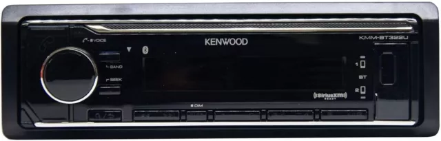 Kenwood KMM-BT322 Digital Media Receiver with Bluetooth Car Audio Stereo NO CD
