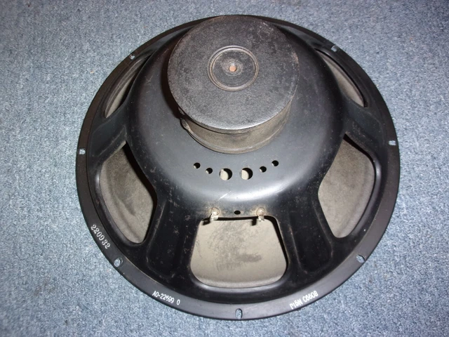 Vintage Jensen P15N 15" Alnico Instrument Speaker 1959