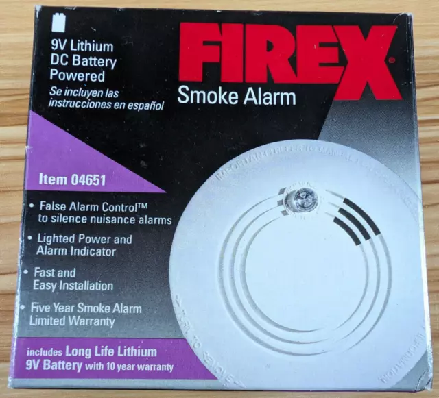 FireX Smoke Alarms 04651 Maple Chase 120 Vac