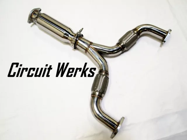 Circuit Werks Infinity G35 Resonated Y Exhaust Soft Hose Mi G 2003-2008