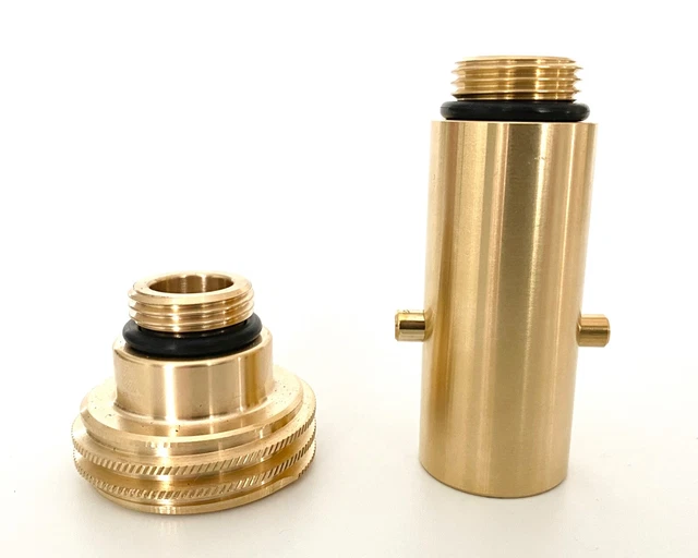 Furtzer BAJONETT LPG GPL Tankadapter voor auto's, propaangas, lange adapter met stoffen zak