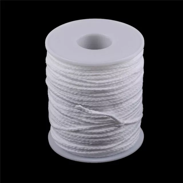 Spool of Cotton White Braid Candle Wicks Core Candle Making Supplies OH-tz