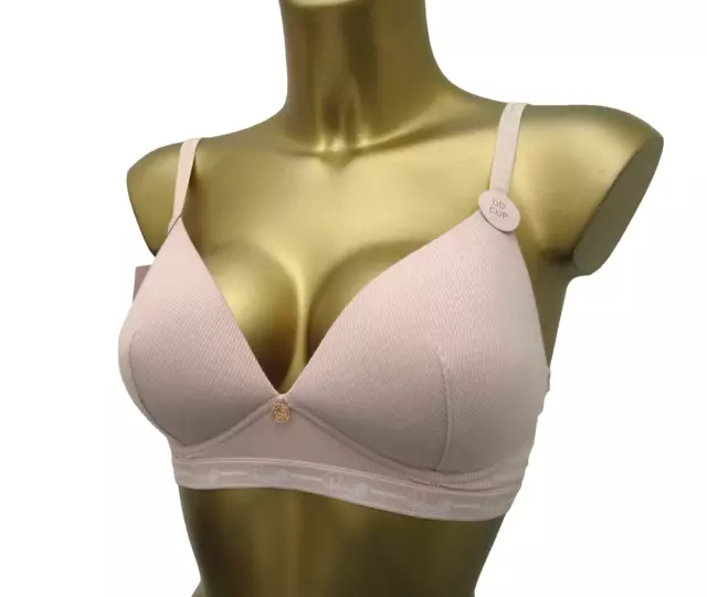 M & S Rosie Autograph Non Wired Plunge Bra Lounge Pink Marks Spencer