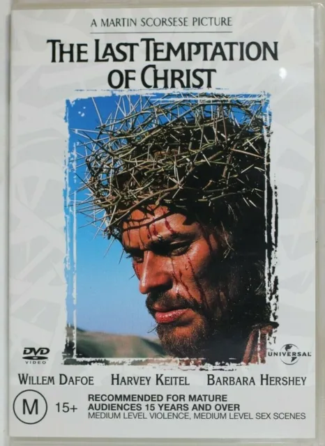 The Last Temptation Of Christ (DVD, 1988) REGION 2 & 4 PAL