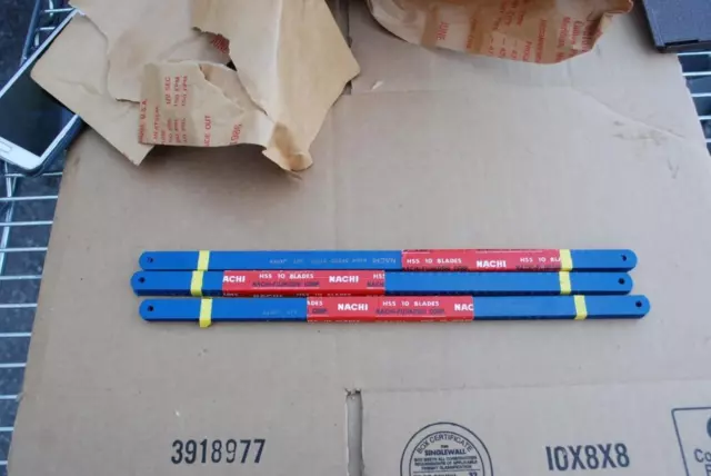 NACHI 12 X 1/2 24T HACK SAW BLADES 30 Each