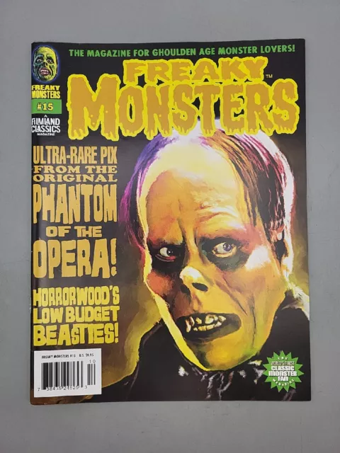 Movie Monsters Magazine  #15 Freaky Monsters Phantom of the Opera