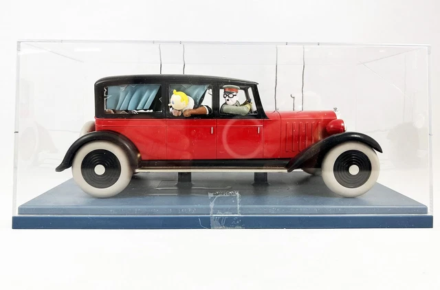 VOITURE TINTIN - Hachette échelle 1/24eme - n°39 - la voiture des ravisseurs