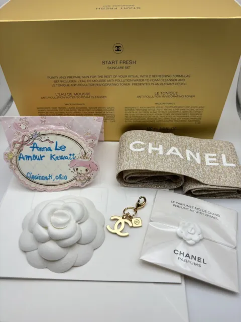 CHANEL HOLIDAY 2023 gift set- Start Fresh with CC charm $169.00