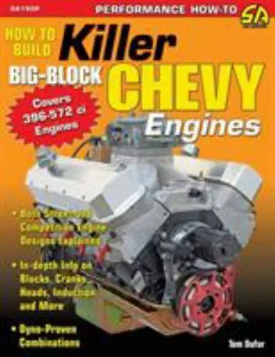 How to Build Killer Big-Block Chevy Engines, Brand New, Free shipping in the US