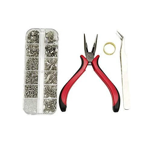Anillos de salto abiertos para fabricación de joyas con broches de langosta artesanal Chenkou...