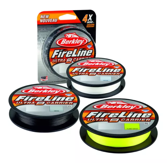 (0,08€/m) 300m (0,10€/m) 150m Berkley FireLine Ultra 8 geflochtene Angelschnur