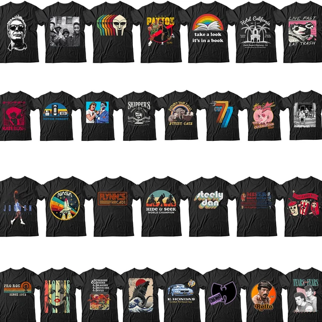 Retro Mens T-Shirt Tee Top Unisex T shirts #P1 #PR #M