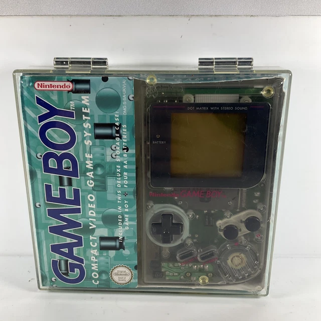 Nintendo Gameboy Original Transparent- Avec Transparent Boîte Édition Spéciale