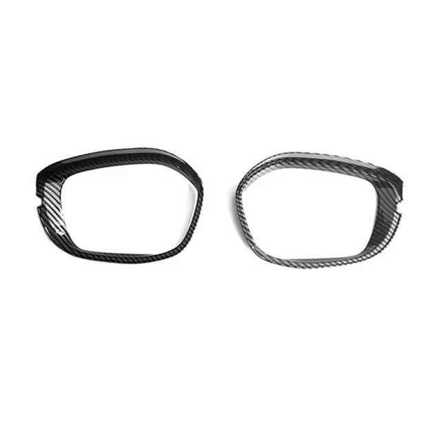 Housse sourcils pluviométrie miroir en fibre de carbone facile à installer pou