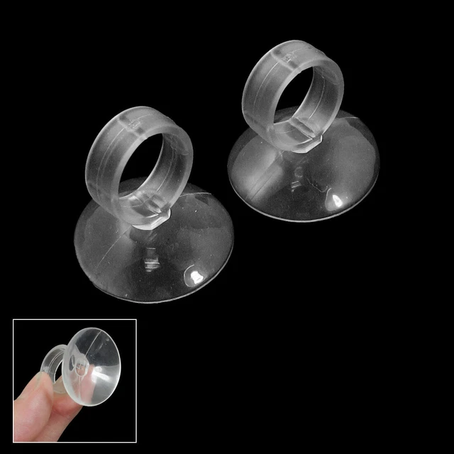 4 Pcs Aquarium Fish Tank Air Line Tubing Holder Suction Cups 30mm