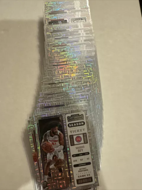 56 2022-23 Panini Contenders Basketball Infinite Mojo Card Lot Collection